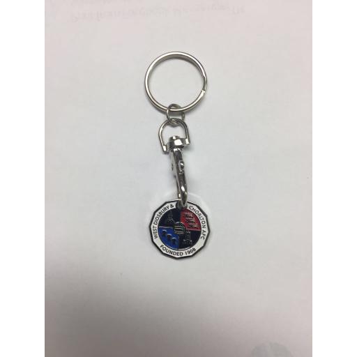 West keyring / trolley coin
