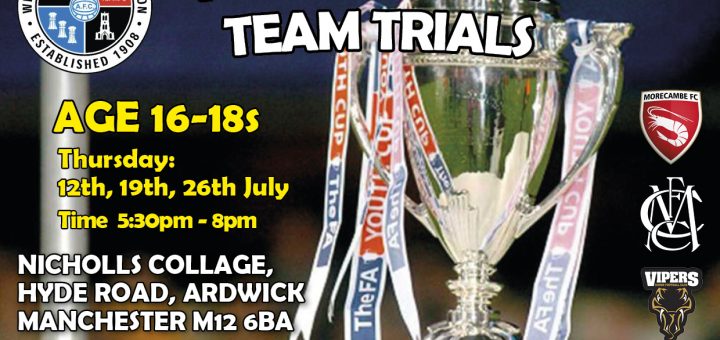 FA YOUTH CUP TEAM TRIALS  