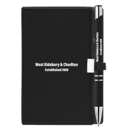 Note Caddy & Tres-Chic Pen Set